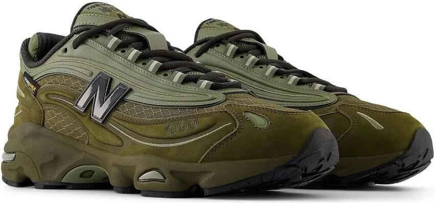 New Balance 1000 sneaker met suède details en logo - Foto 4