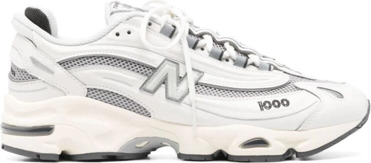 New Balance 1000 Heren Schoenen Wit Maat: 40.5 Mesh Synthetisch Foot Locker - Foto 8