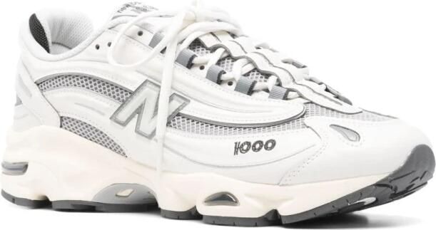New Balance 1000 Heren Schoenen Wit Maat: 40.5 Mesh Synthetisch Foot Locker - Foto 9