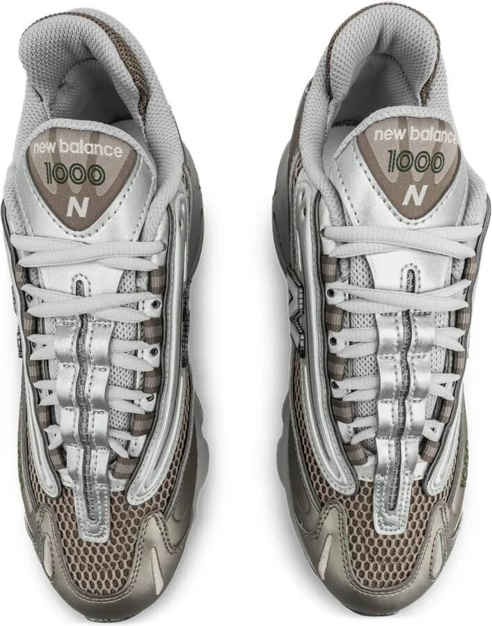 New Balance 1000 Sneakers Heren Bruin Leer - Foto 2