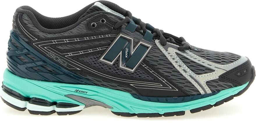 New Balance 1906R Sneakers Zwart Mesh Synthetisch