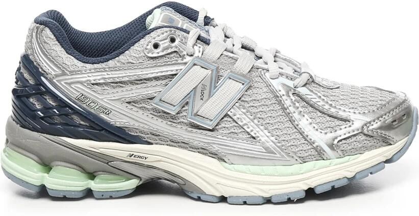 New Balance Mesh & Metallic Panel Sneakers