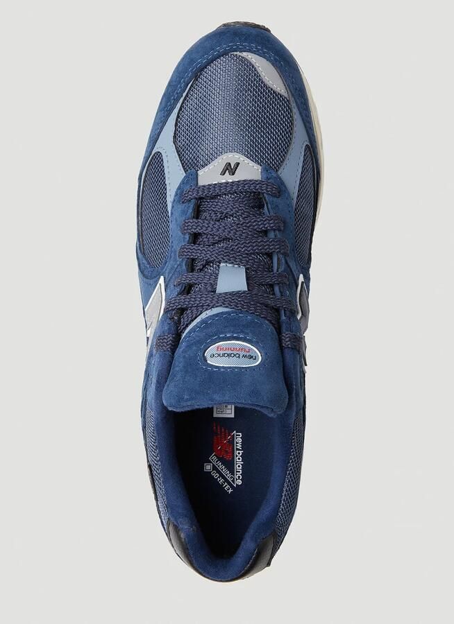 New Balance Blauwe Suède Sneakers Ss23 Blauw Heren