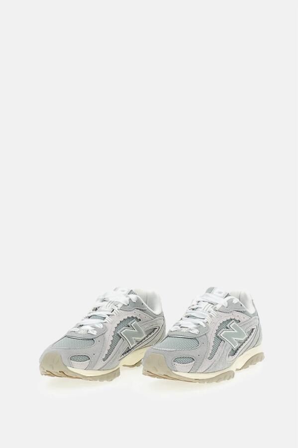 New balance Sneakers laag '204' lichtgrijs pastelgroen wit - Foto 3