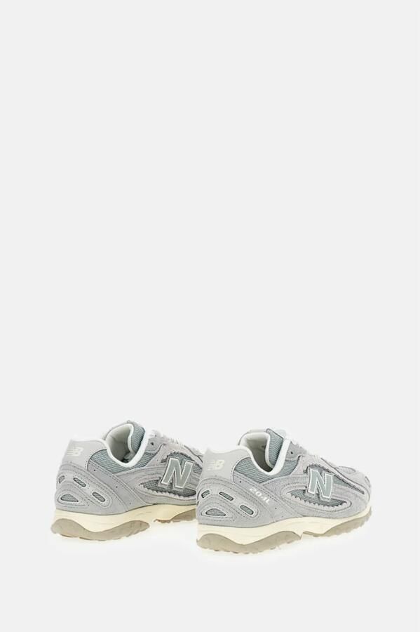 New balance Sneakers laag '204' lichtgrijs pastelgroen wit - Foto 4