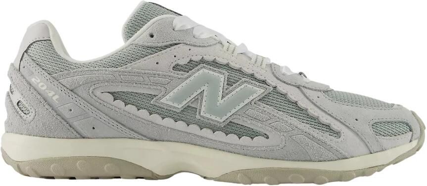 New balance Sneakers laag '204' lichtgrijs pastelgroen wit - Foto 9