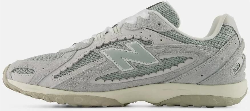 New balance Sneakers laag '204' lichtgrijs pastelgroen wit - Foto 8