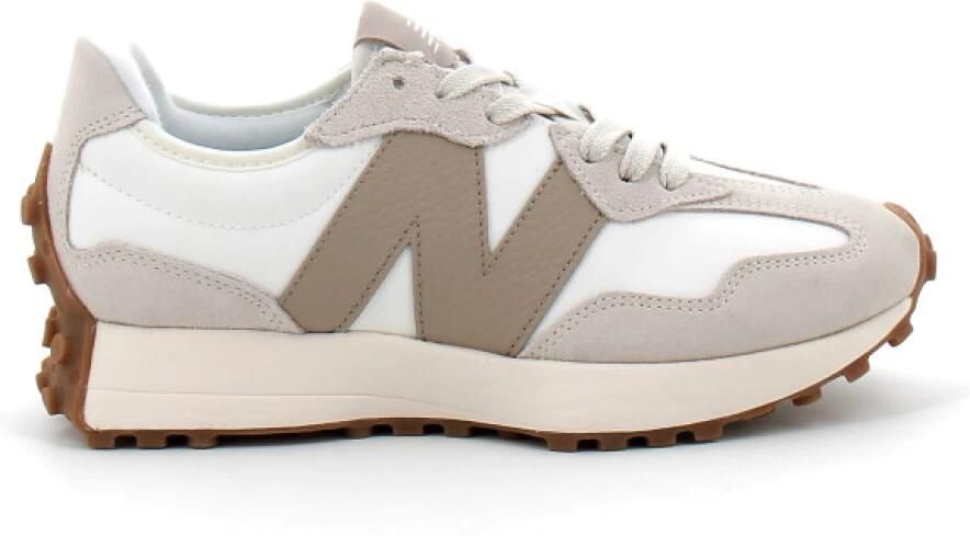 New Balance Beige Sneakers Elegante en Comfortabele Pasvorm Beige Unisex - Foto 3