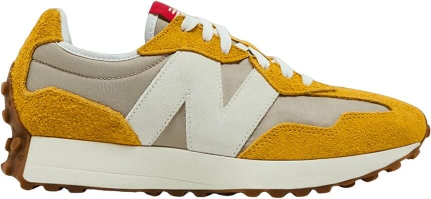 New Balance Lage Sneakers 327 Varsity Gold Beige