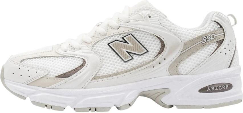 New Balance 530 Sea Salt Leopard lage sneakers