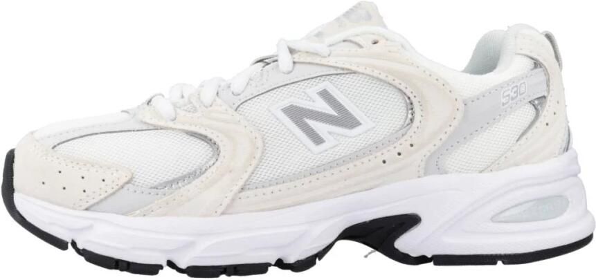 New Balance Beige Argento Sneakers Stijlvol en Comfortabel Beige - Foto 8
