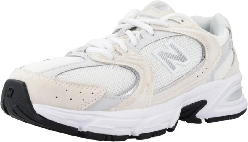 New Balance Beige Argento Sneakers Stijlvol en Comfortabel Beige - Foto 10