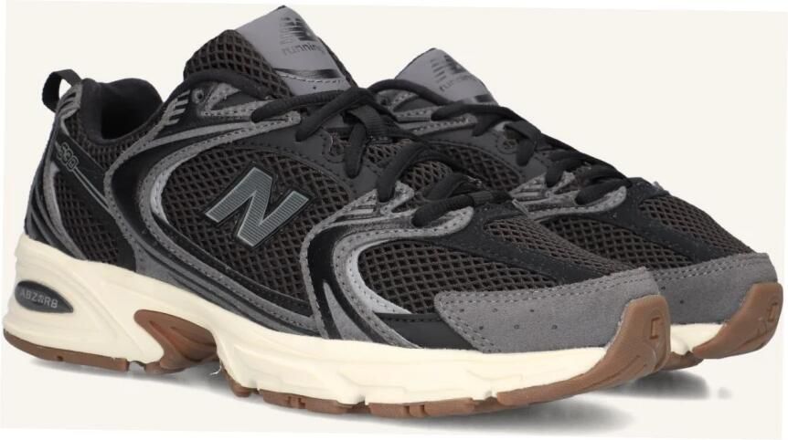 New Balance 530 Sneakers Zwart Textil Synthetisch - Foto 5