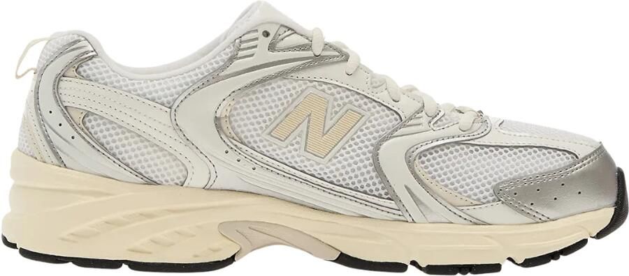 New Balance 530 Schoenen Zilver Maat: 44.5 Textil Synthetisch Foot Locker - Foto 3