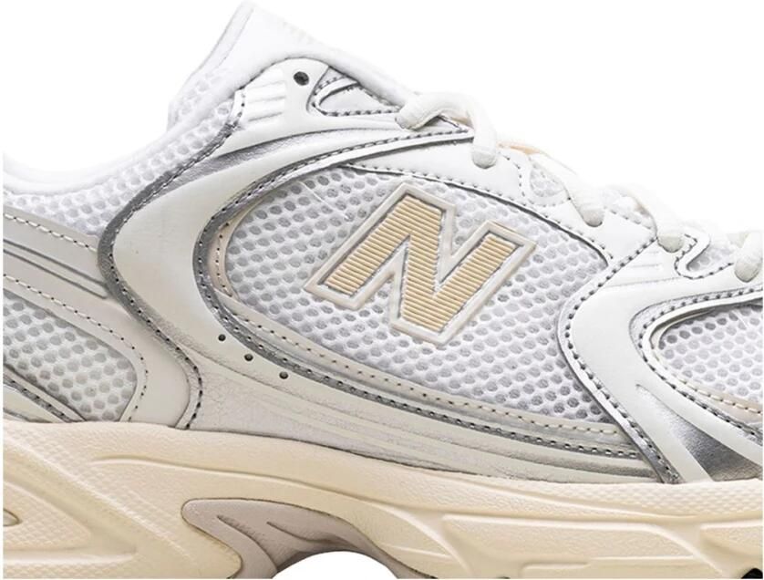 New Balance 530 Heren Schoenen Zilver Maat: 44.5 Textil Synthetisch Foot Locker