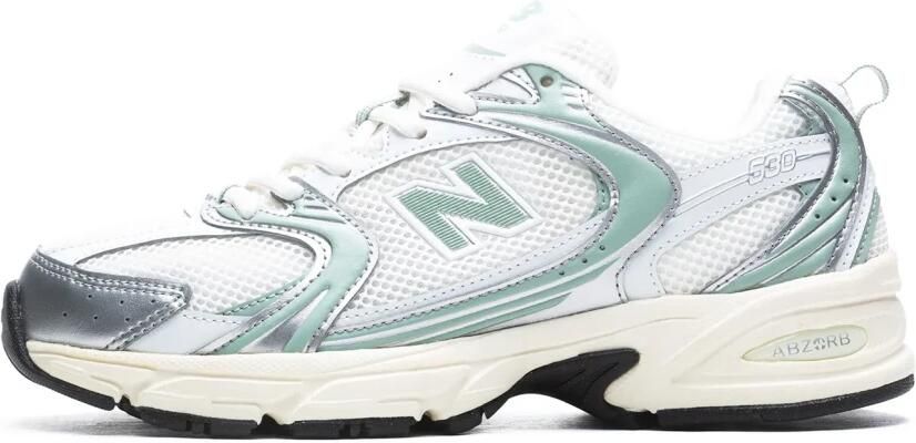 New Balance 530 Sneakers Heren Zilver Textil Synthetisch