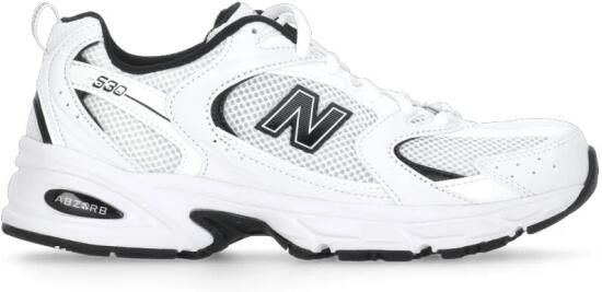 New Balance Comfort Sneakers met Stoffen en Leren Bovenwerk White - Foto 7
