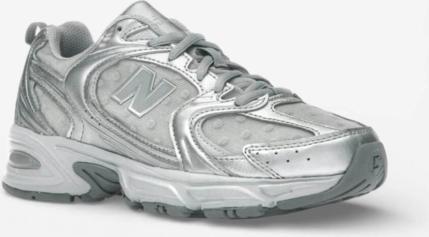 New Balance Lage Sneakers 530 Silver Metallic Raincloud Polka Dots - Foto 2