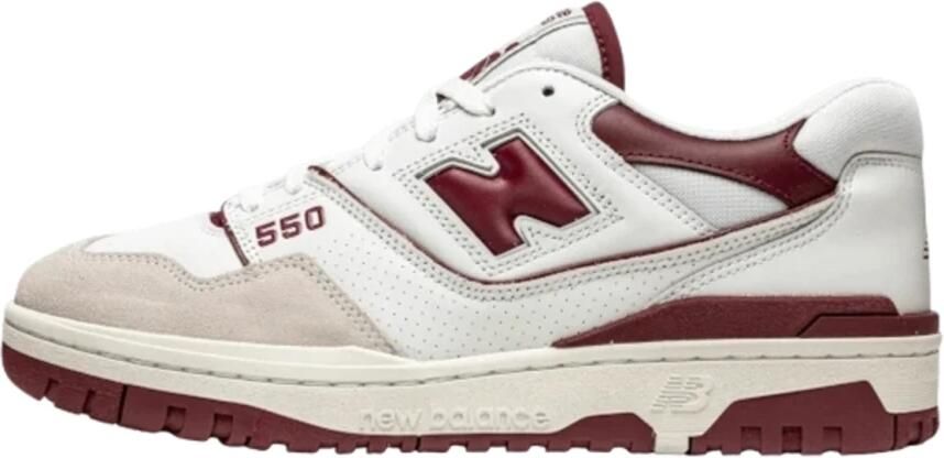 New Balance Nb 550 Heren Schoenen White Mesh Synthetisch Foot Locker