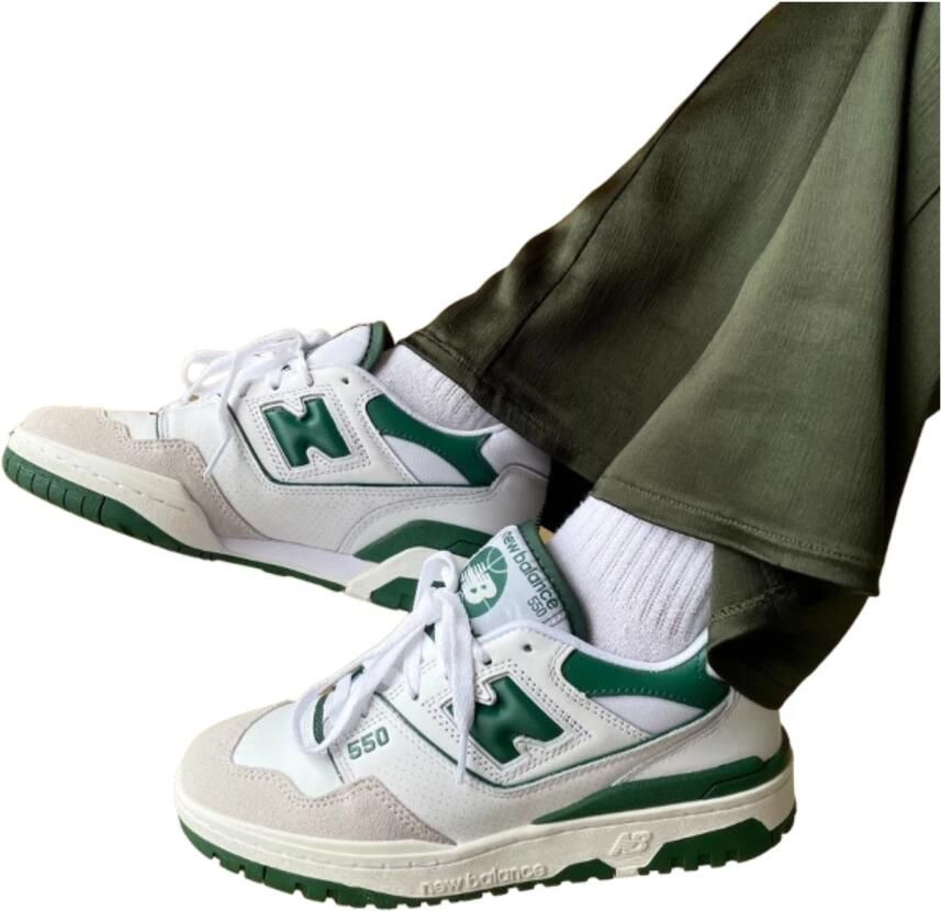 New Balance 550 Basketball Schoenen white maat: 44.5 beschikbare maaten:44.5 45