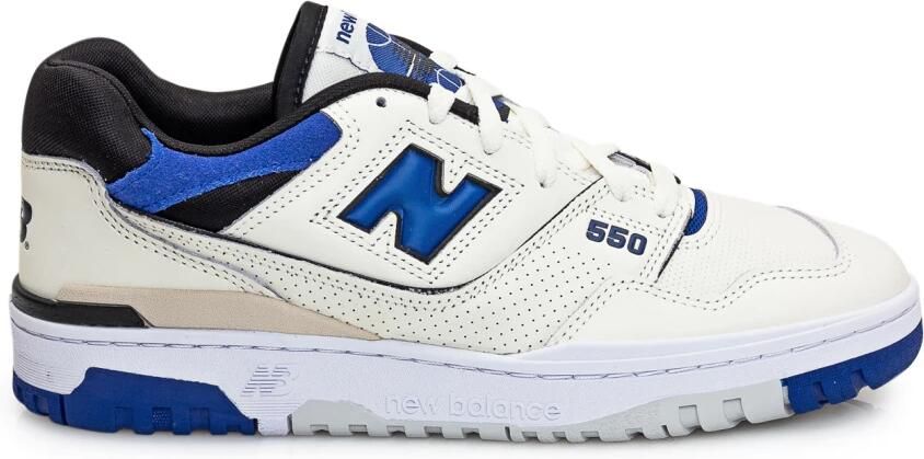 New Balance 550 Sneakers Maxi Ondersteuning Gladde Afwerking Blue - Foto 2