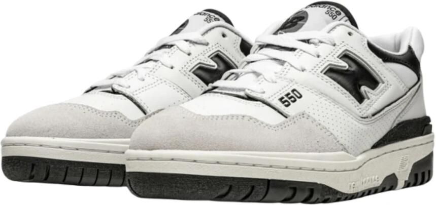 New Balance Nb 550 Heren Schoenen White Mesh Synthetisch Foot Locker - Foto 2