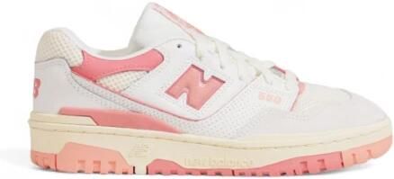 New Balance Witte en roze damessneakers jaren 90 stijl Multicolor Dames