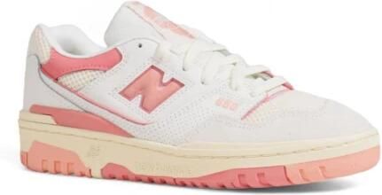 New Balance Witte en roze damessneakers jaren 90 stijl Multicolor Dames - Foto 3