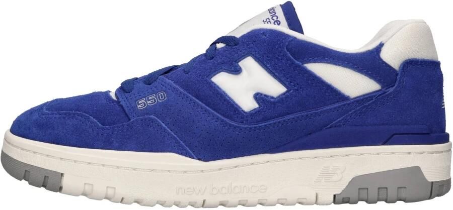 New Balance Lage Sneakers Baskets 550 bleu marine