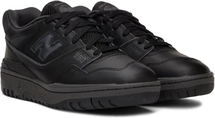 New Balance 550 Zwarte Leren Sneakers Zwart - Foto 2