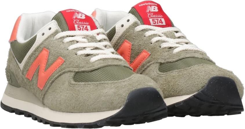 New Balance U574BGR- Unisex Sneakers Dark Olivine - Foto 4