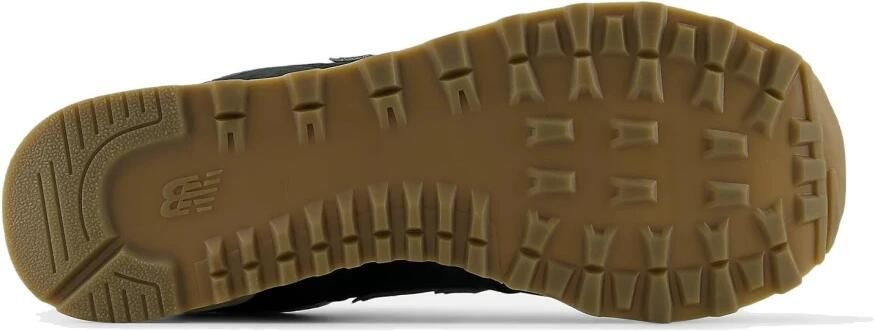 New balance Sneakers laag '574' basaltgrijs zwart wit - Foto 2