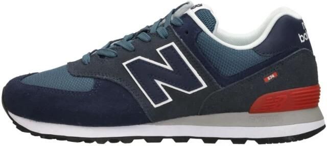 New Balance Classic 574 Heren Sneakers Sportschoenen schoenen Navy Blauw ML574EAE