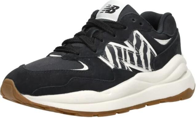 New Balance Zwarte Damessneakers Plat met Veters Black Dames - Foto 5