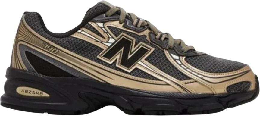 New Balance Sneakers 740 Black Gold