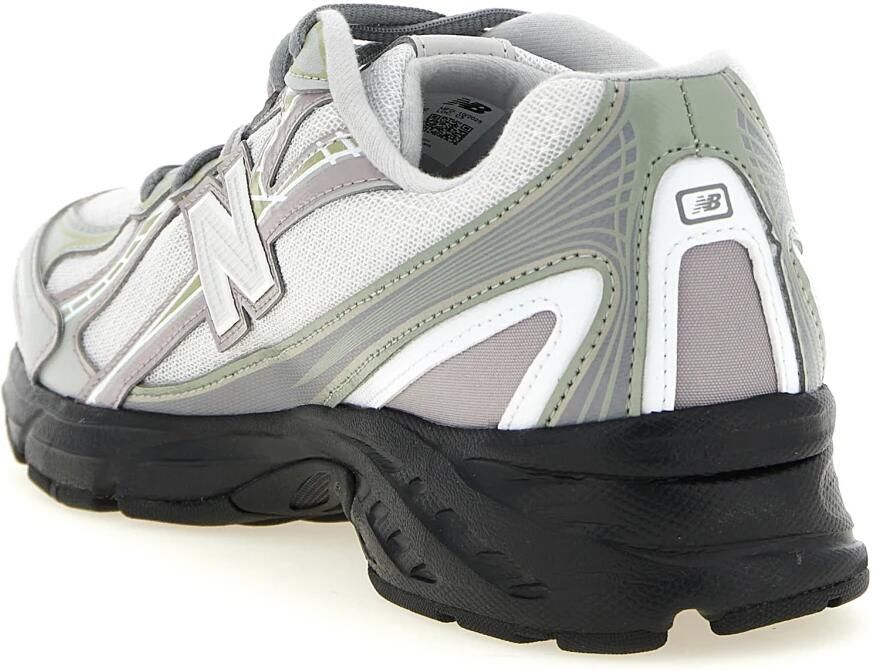 New balance Sneakers laag '740' rookgrijs pastelgroen oudroze wit - Foto 4
