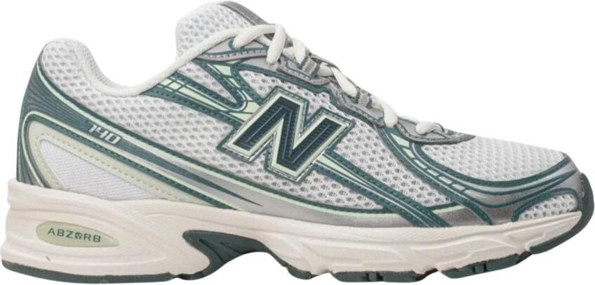 New Balance Lage Sneakers 740v2 White Marsh Green