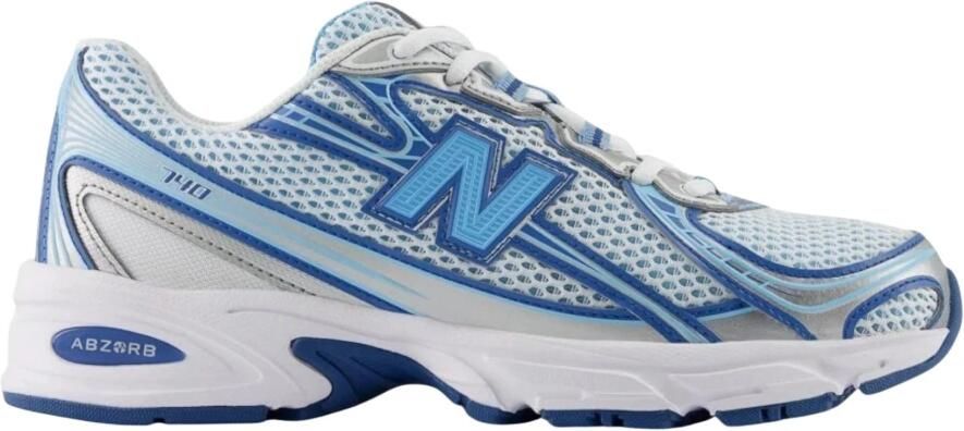 New Balance 740 Schoenen Wit Maat: 41.5 Mesh Synthetisch Foot Locker