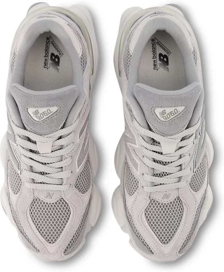 New Balance 9060 Sneakers Dames Grijs Leer - Foto 2