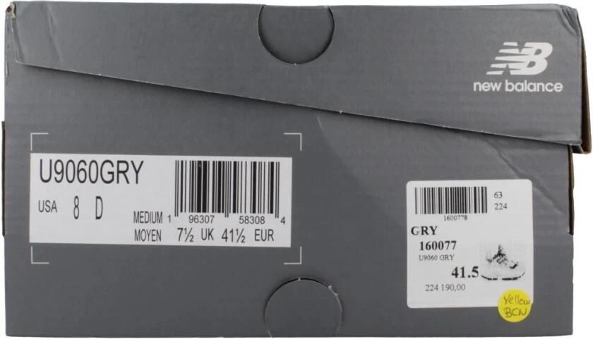 New Balance Grijze Veterschoenen voor nen Herfst Winter Gray - Foto 5
