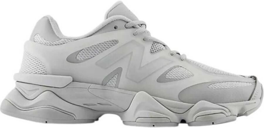 New Balance 9060 Sneakers Grijs Leer