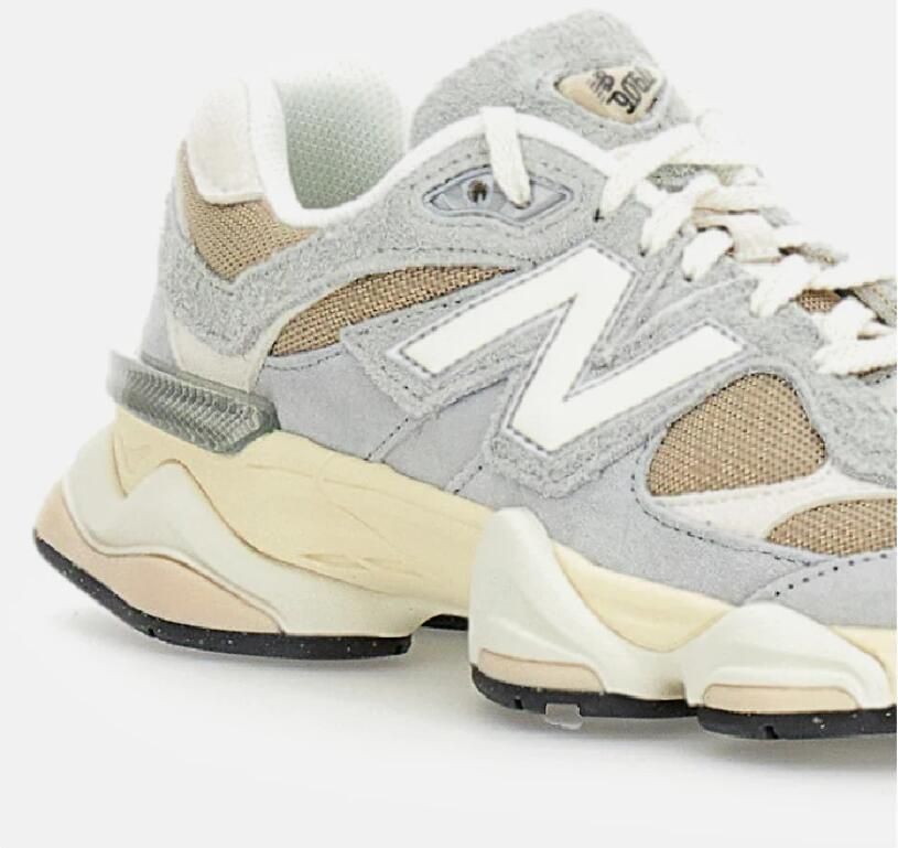 New Balance 9060 Sneakers Dames Grijs Leer - Foto 3