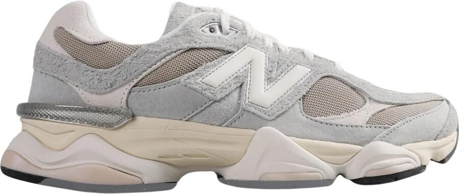New Balance 9060 Sneakers Heren Grijs Leer