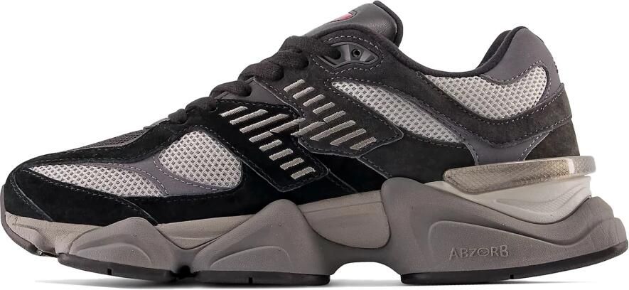 New Balance 9060 Dames Schoenen Zwart Maat: 38.5 Mesh Synthetisch Foot Locker - Foto 3