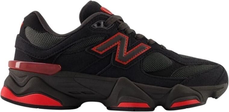 New Balance Lage Sneakers 9060 Black Red (GS)