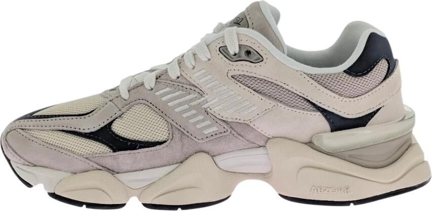 New Balance Sneakers van mesh en suède met iconisch N-monogram White - Foto 6