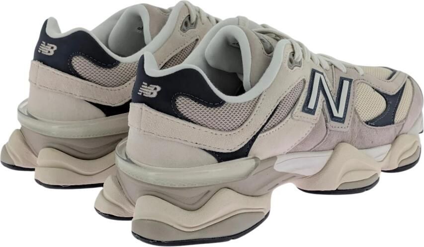 New Balance Sneakers van mesh en suède met iconisch N-monogram White - Foto 5