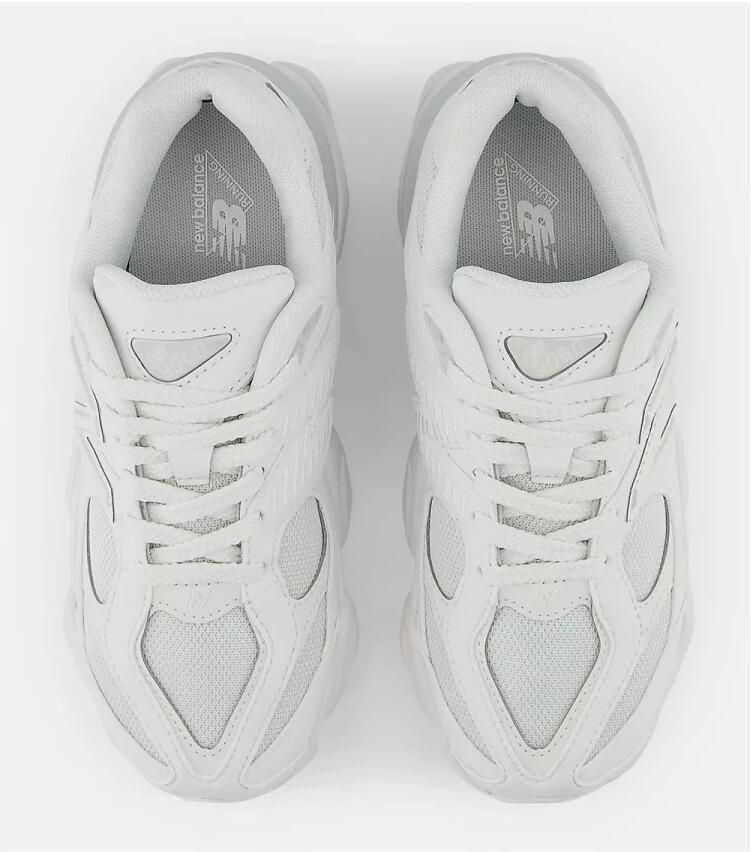 New Balance 9060 Kindersneakers Wit Mesh Synthetisch - Foto 2