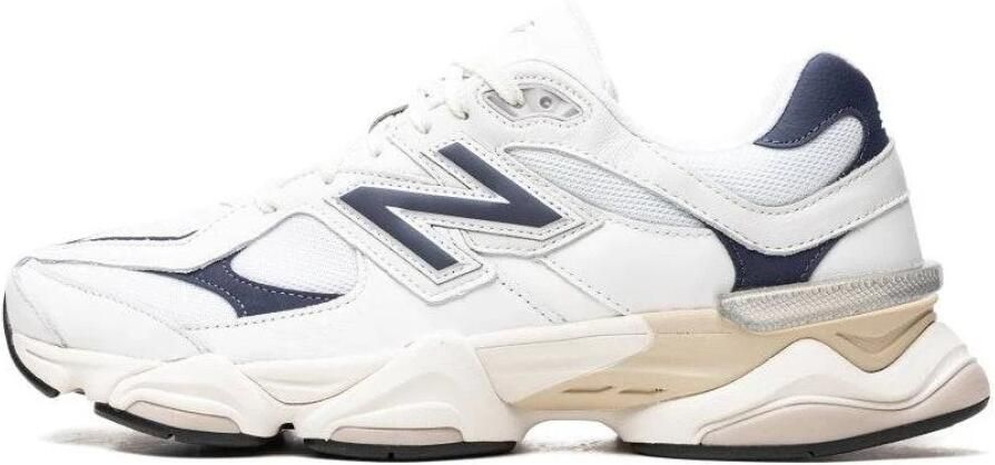 New Balance 9060 Wit Marineblauw Lifestyle Schoen