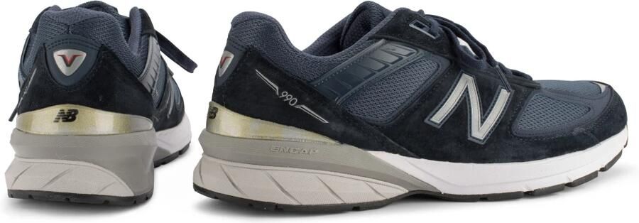 New Balance "990V5 Sneakers" Blauw Heren